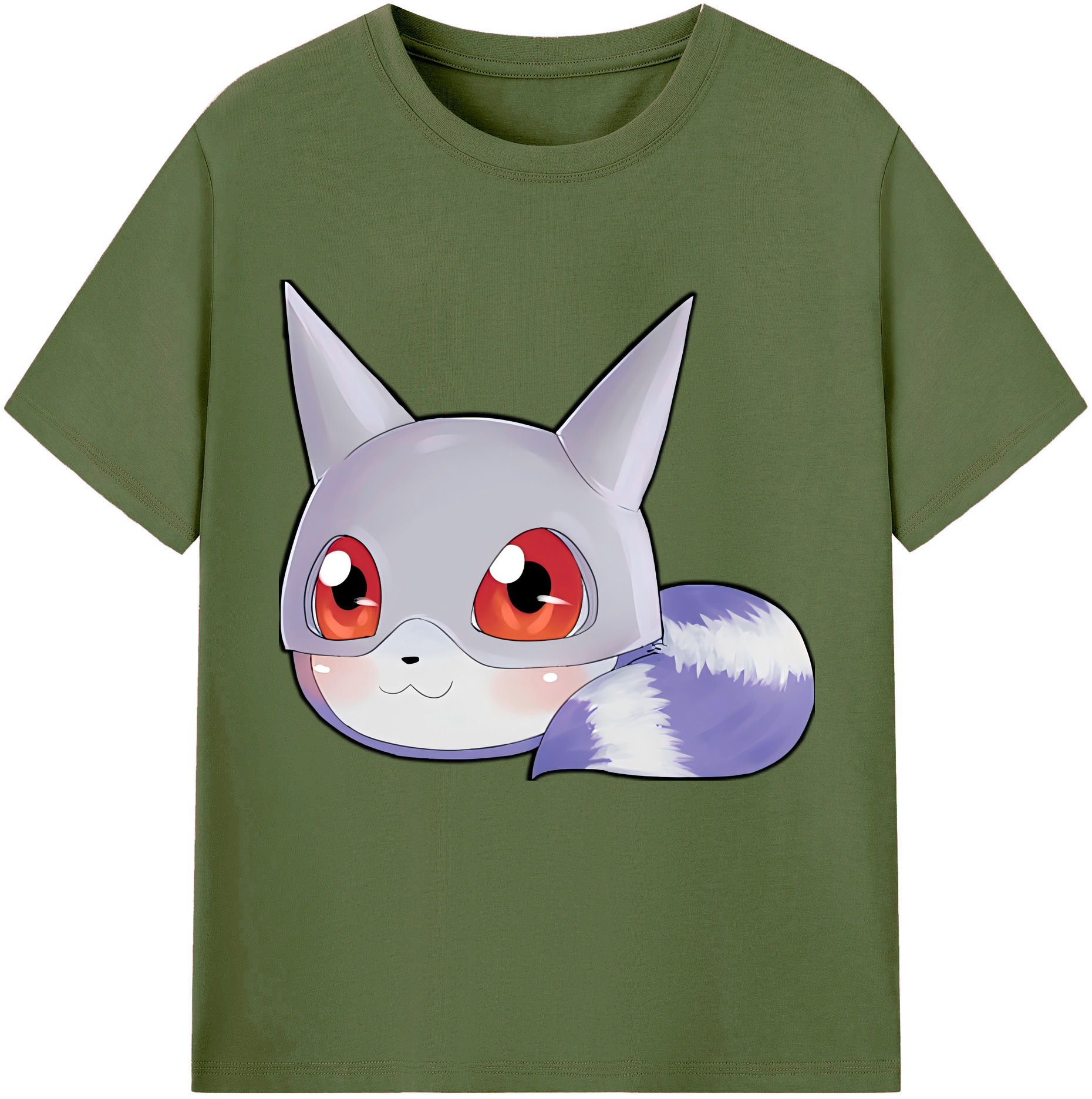 （画像用） Digimon デジタルモンスター/デジモン 綿100％半袖Tシャツ（フロントプリント）
